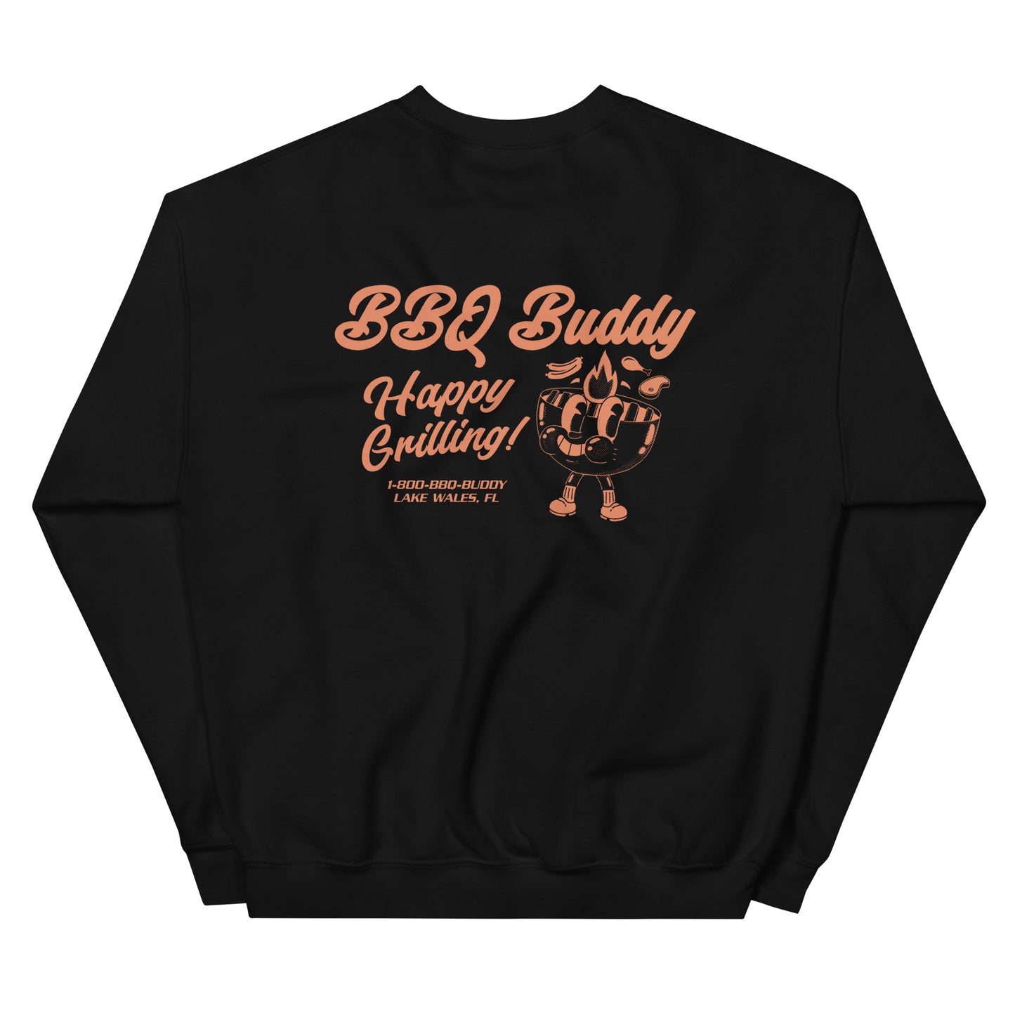 BBQ Buddy Sweatshirt Black